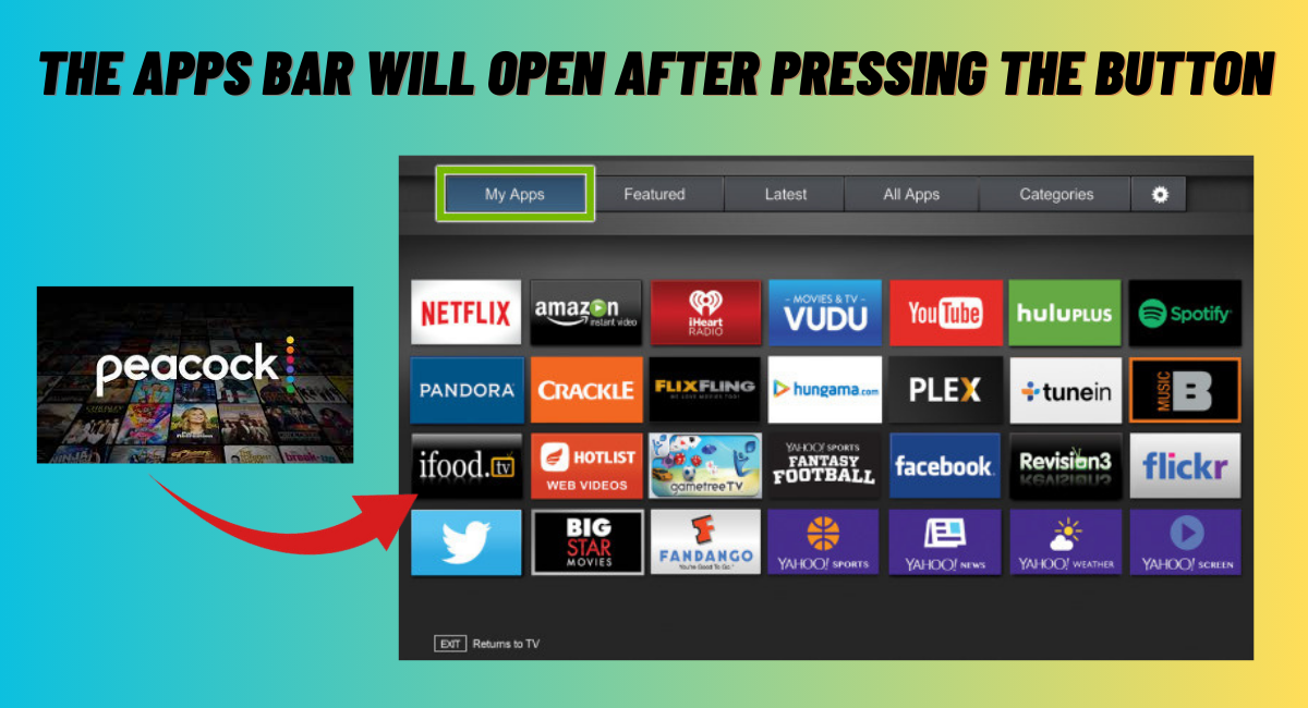 Vizio TV Not Connecting The Apps bar will open after pressing the button. To WiFi 